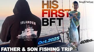 Is This the Youngest Angler to Fight a Bluefin Tuna? 🎣  Islander Sportfishing! 🐟🔥